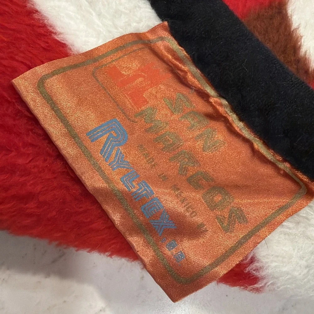 Vintage Kansas City Chiefs San Marcos Rylex Throw Stadium Lap Blanket 59 X 30